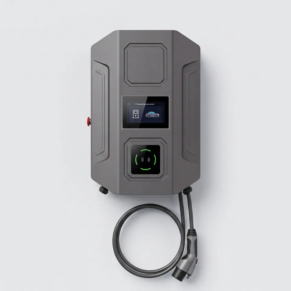 DC-зарядка CCS2 30 кВт, стандарт EN/IEC 61851 — спереди